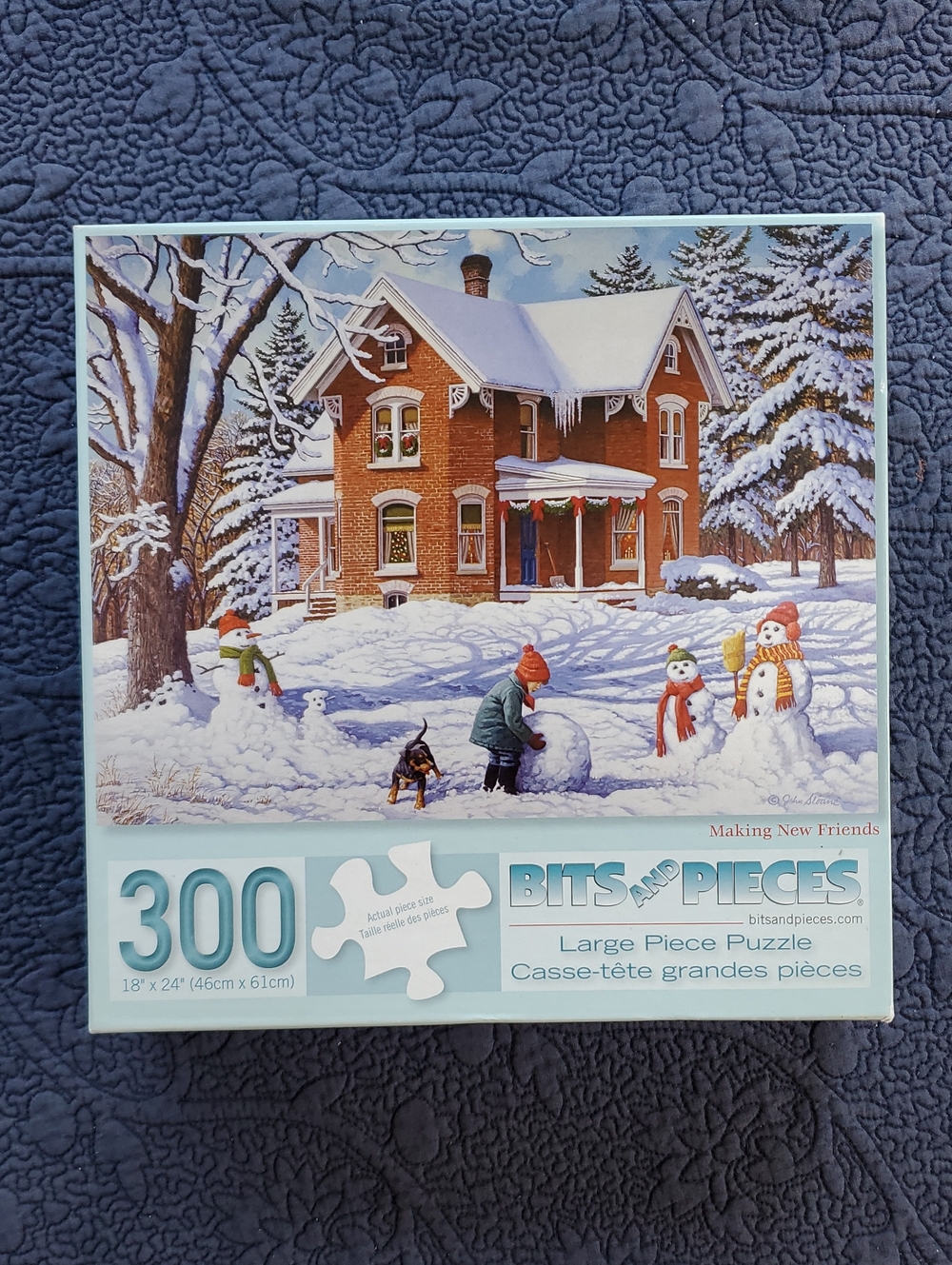 300-Piece Kids Jigsaw Puzzle - Winter Scene